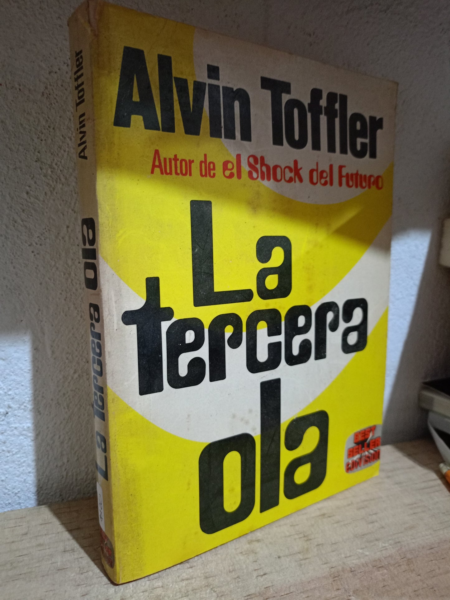 LA TERCERA OLA POR ALVIN TOFFLER USADO NOVELA LITERARIO 305