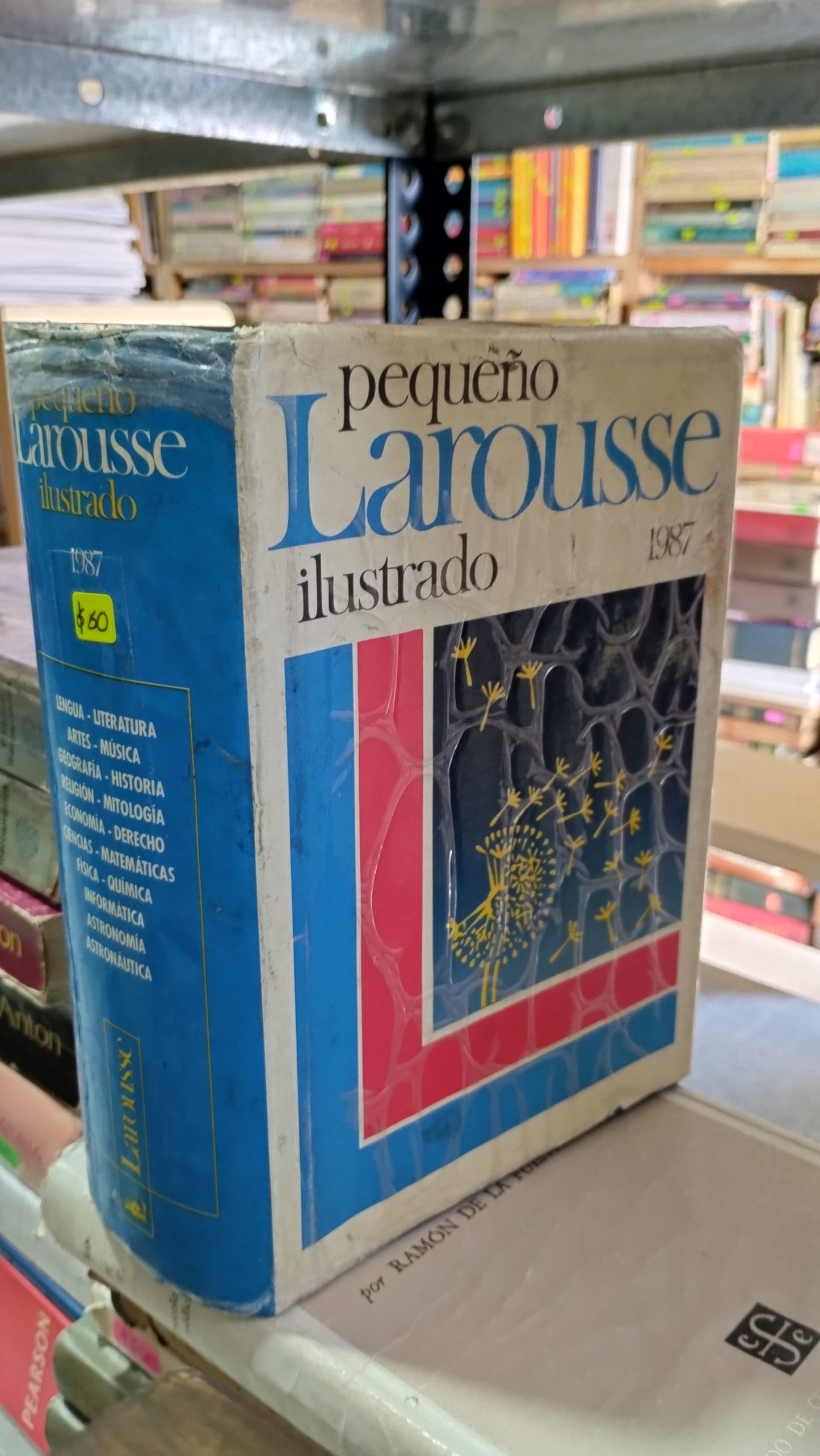 PEQUEÑO LAROUSSE ILUSTRADO 1987 LIBRO USADO EDUCACIÓN ALDAMA