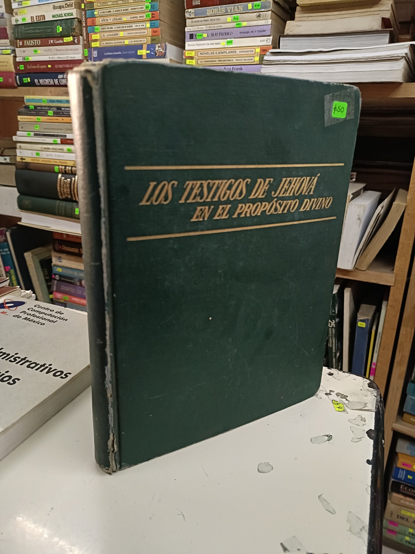 LOS TESTIGOS DE JEHOVÁ EN EL PROPÓSITO DIVINO USADO RELIGIÓN LITERARIO 207