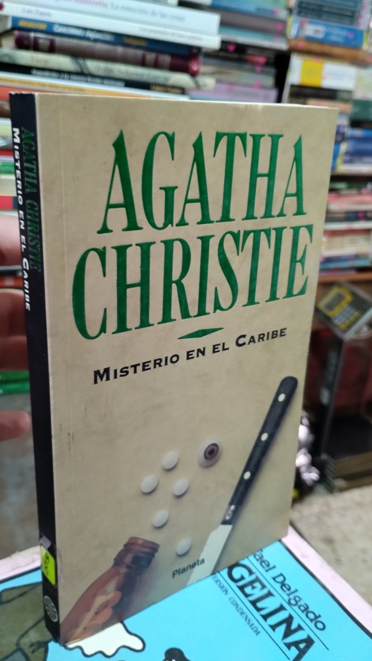 MISTERIO EN EL CARIBE POR AGATHA CHRISTIE LIBRO USADO NOVELAS ALDAMA