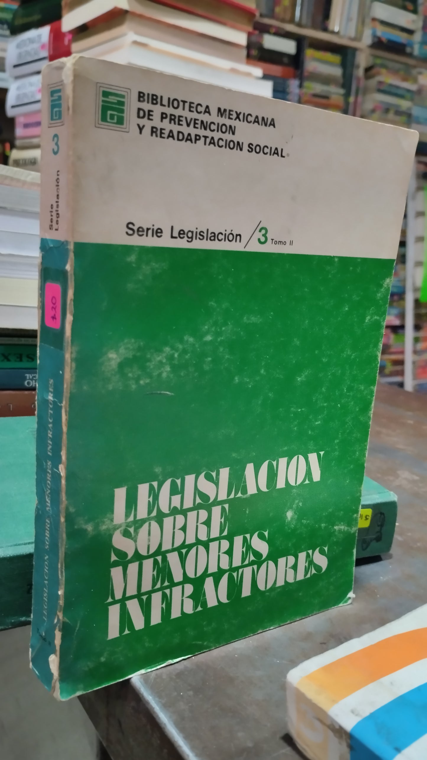 LEGISLACION SOBRE MENORES INFRACTORES LIBRO USADO DERECHO ALDAMA