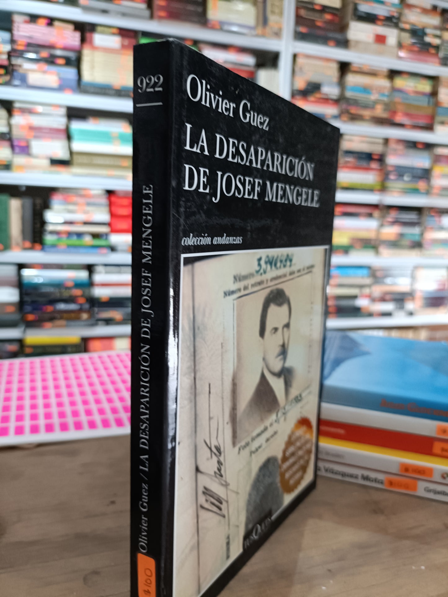 LA DESAPARICION DE JOSEF MENGELE USADOS NOVELAS JUAREZ 515