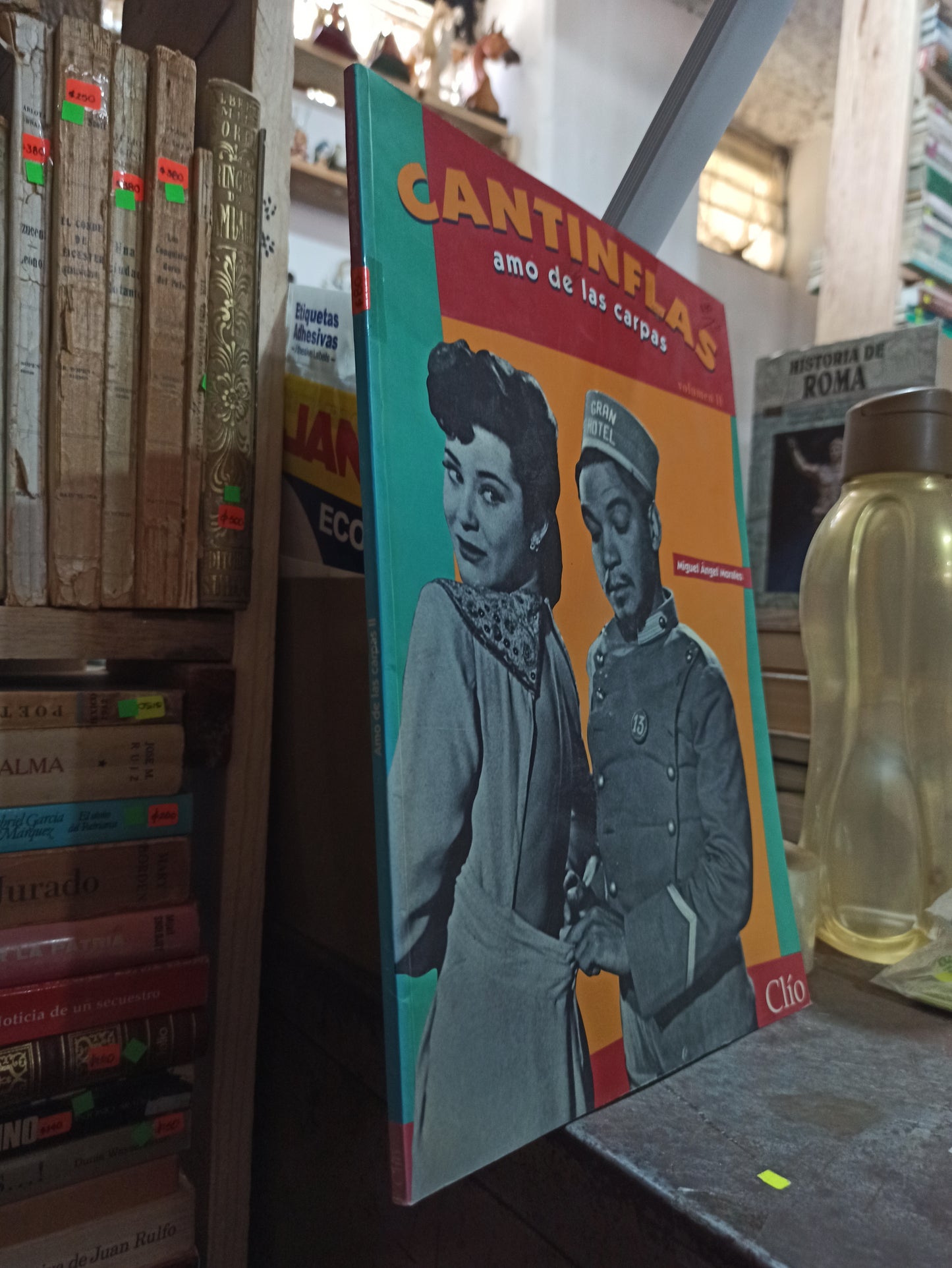 CANTINFLAS AMO DE LAS CARPAS 2 POR MIGUEL ANGEL MORALES USADO HISTORIA ALDAMA
