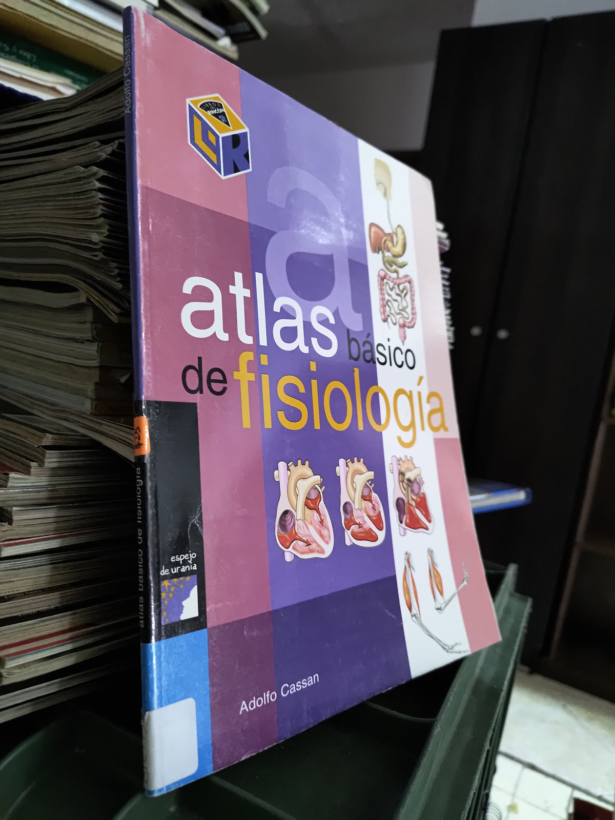 ATLAS BASICO DE FISIOLOGIA POR ADOLFO CASSAN USADO SALUD JUAREZ 515