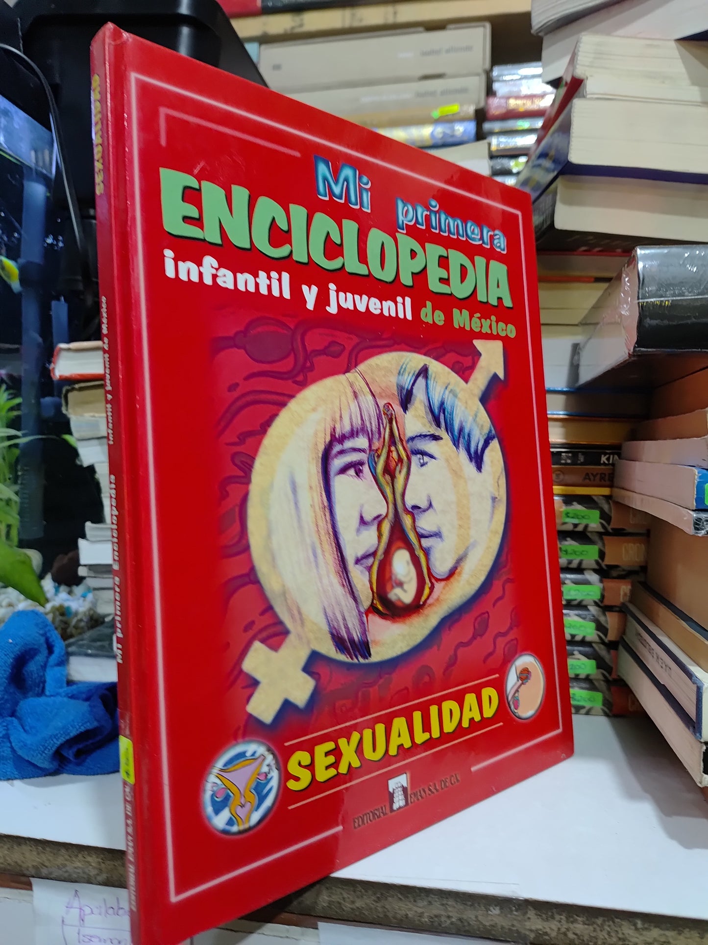 MI PRIMERA ENCICLOEPEDIA SEXUALIDAD POR EDITORIAL EMAN USADO INFANTILES JUAREZ 507