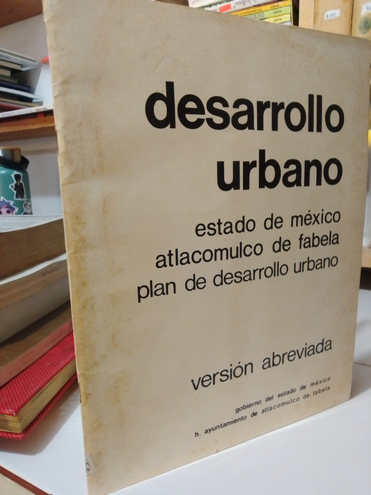DESARROLLO URBANO VERSION ABREVIADA USADO HISTORIA JUAREZ