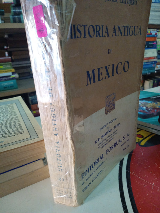 HISTORIA ANTIGUA DE MEXICO POR FRANCISCO JAVIER CLAVIJERO USADO NOVELA LITERARIO 207