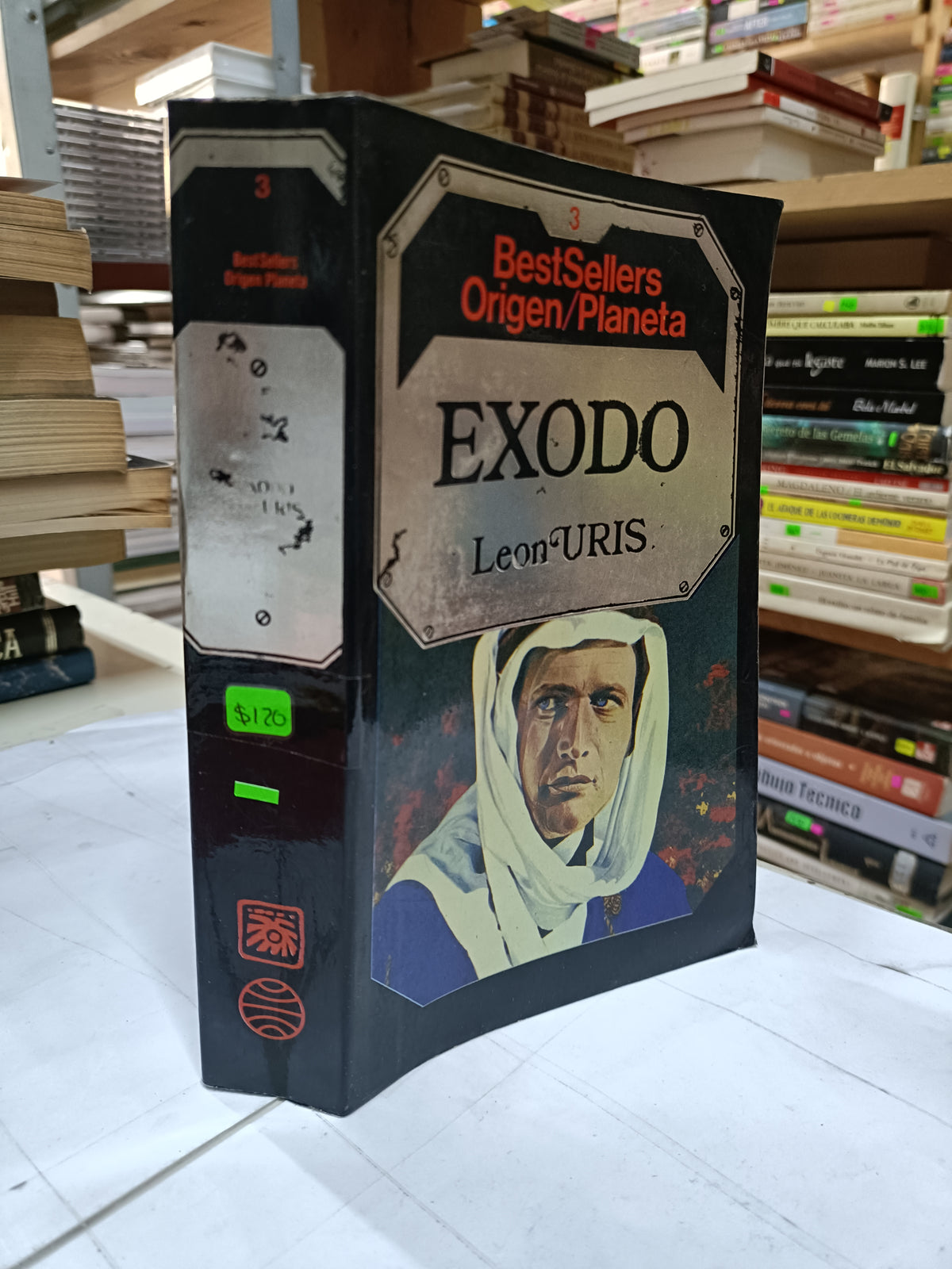 EXODO POR LEON URIS USADO NOVELA LITERARIO 207