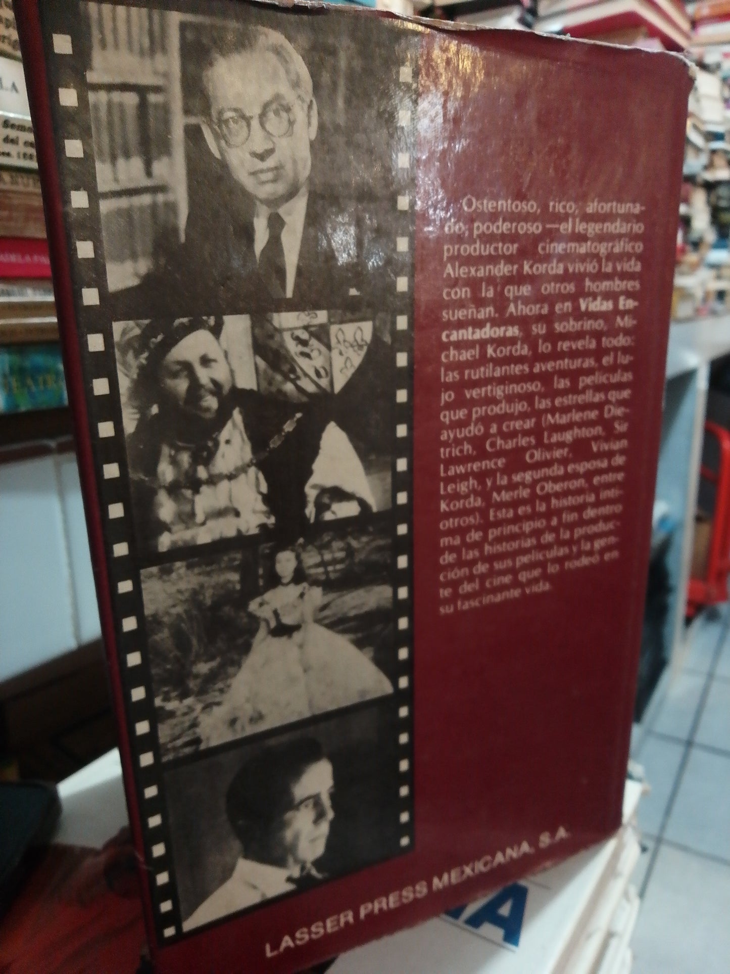 VIDAS ENCANTADORAS POR MICHAEL KORDA USADO HISTORIA JUÁREZ