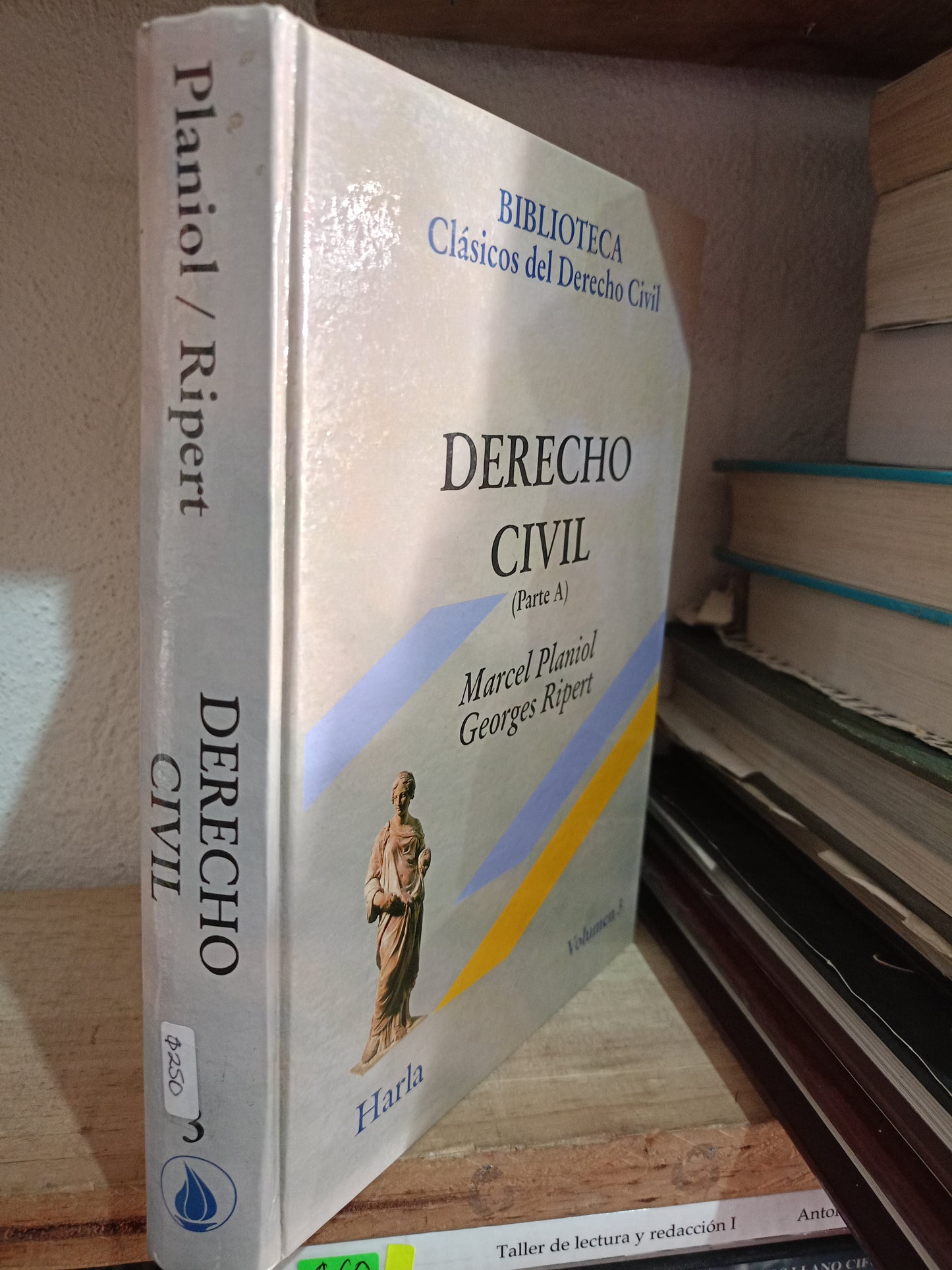 DERECHO CIVIL PARTE A VOLUMEN 3 POR MARCEL PLANIOL Y GEORGES RIPERT USADO DERECHO LITERARIO 305