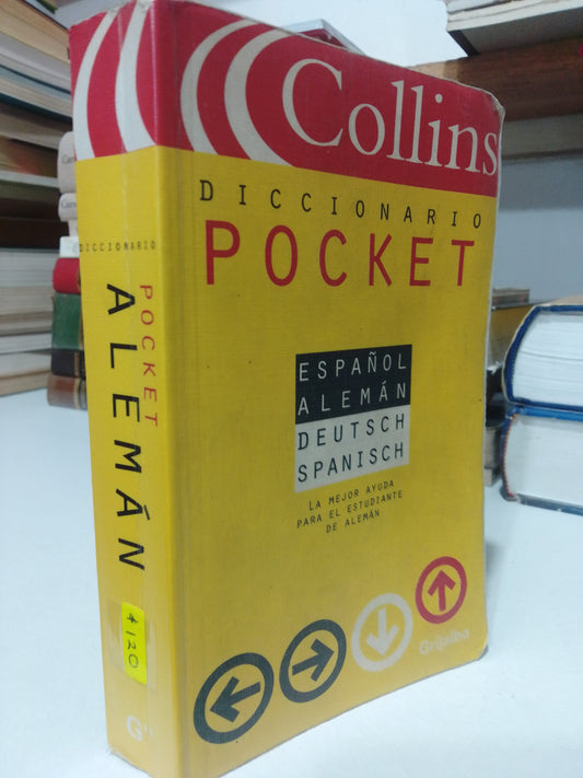 DICCIONARIO POCKET ESPAÑOL ALEMAN USADO IDIOMAS JUAREZ