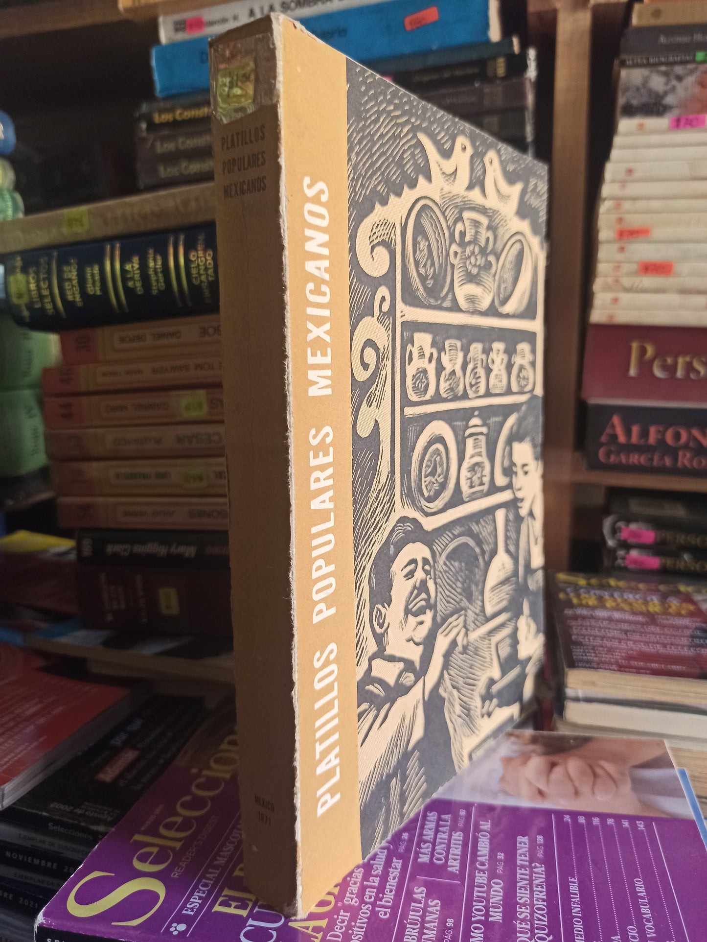 PLATILLOS POPULARES MEXICANOS POR LA CONASUPO USADO COCINA LITERARIO 203