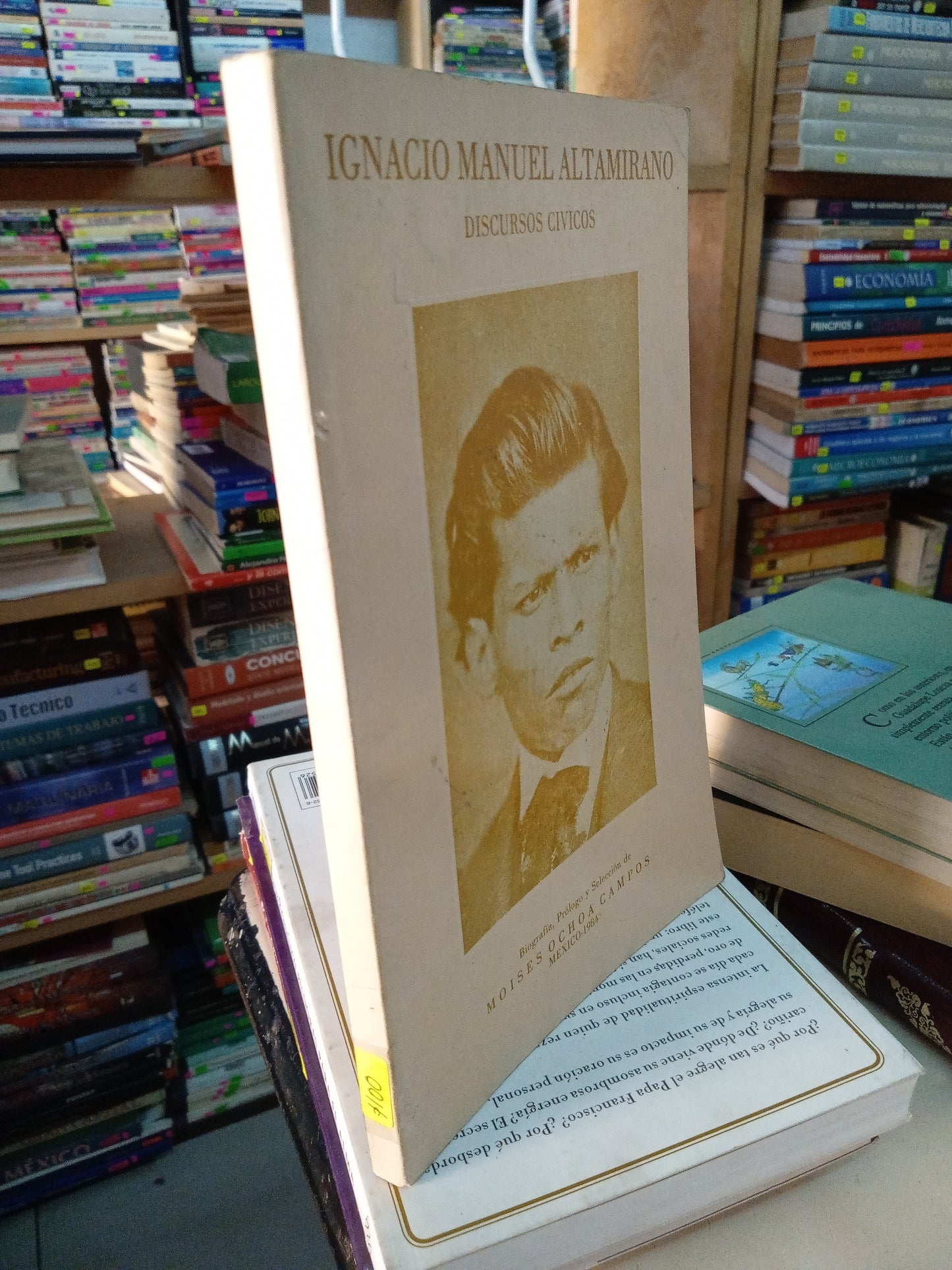 IGNACIO MANUEL ALTAMIRANO DISCURSOS CIVICOS POR MOISES OCHOA CAMPOS USADO HISTORIA LITERARIO 207