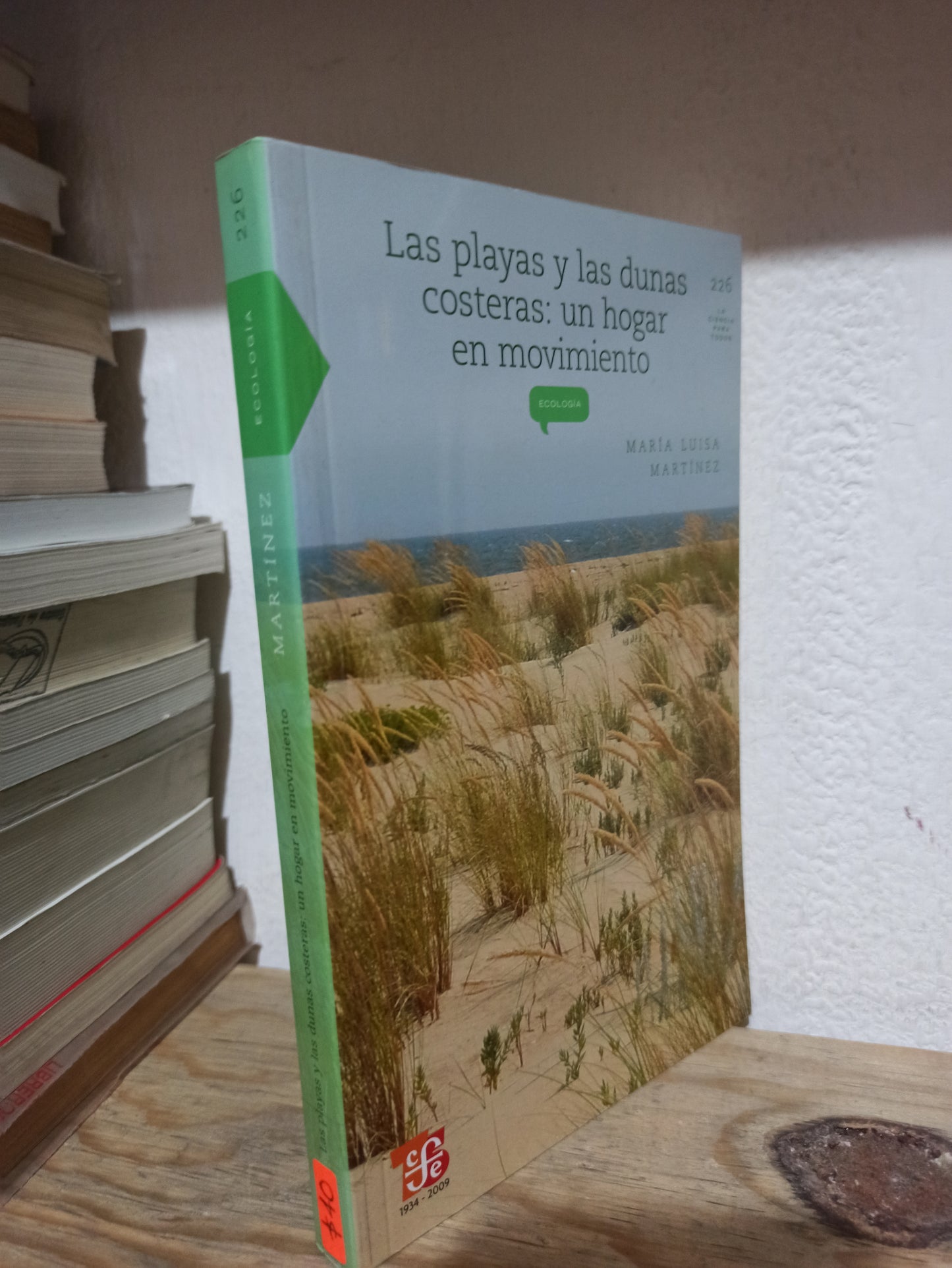 LAS PLAYAS Y LAS DUNAS COSTERAS UN HOGAR EN MOVIMIENTO POR MARIA LUISA MARTINEZ USADO FILOSOFÍA JUÁREZ