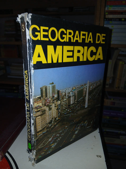 GEOGRAFÍA DE AMÉRICA (VARIOS AUTORES) USADO GEOGRAFÍA LITERARIO 207