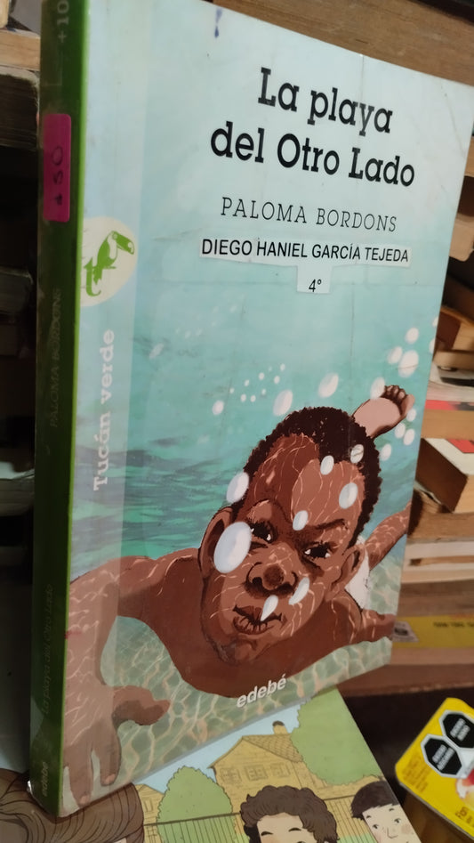 LA PLAYA DEL OTRO LADO POR PALOMA BORDONS LIBRO USADO INFANTIL ALDAMA