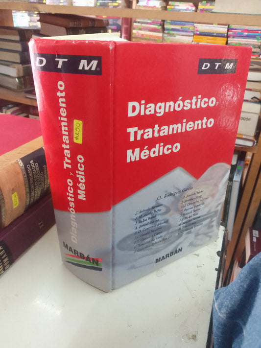 DIAGNÓSTICO Y TRATAMIENTO MÉDICO (VARIOS AUTORES) USADO MEDICINA LITERARIO 207