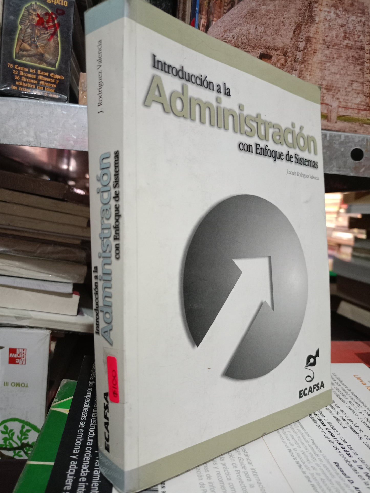INTRODUCCION A LA ADMINISTRACION CON ENFOQUE DE SISTEMAS JOAQUÍN RODRIGUEZ VALENCIA USADO ADMIN LITERARIO 305