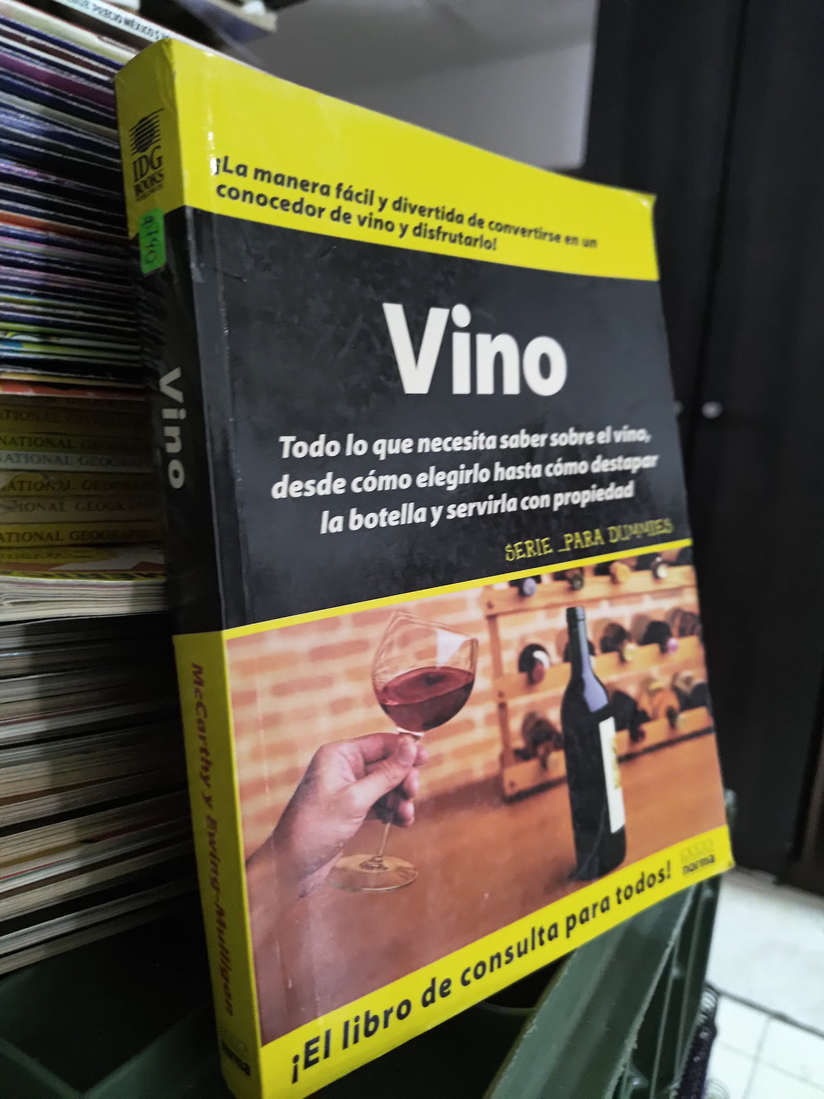 VINO POR MCCARTHY MULLIGAN USADO NOVELAS JUAREZ 515