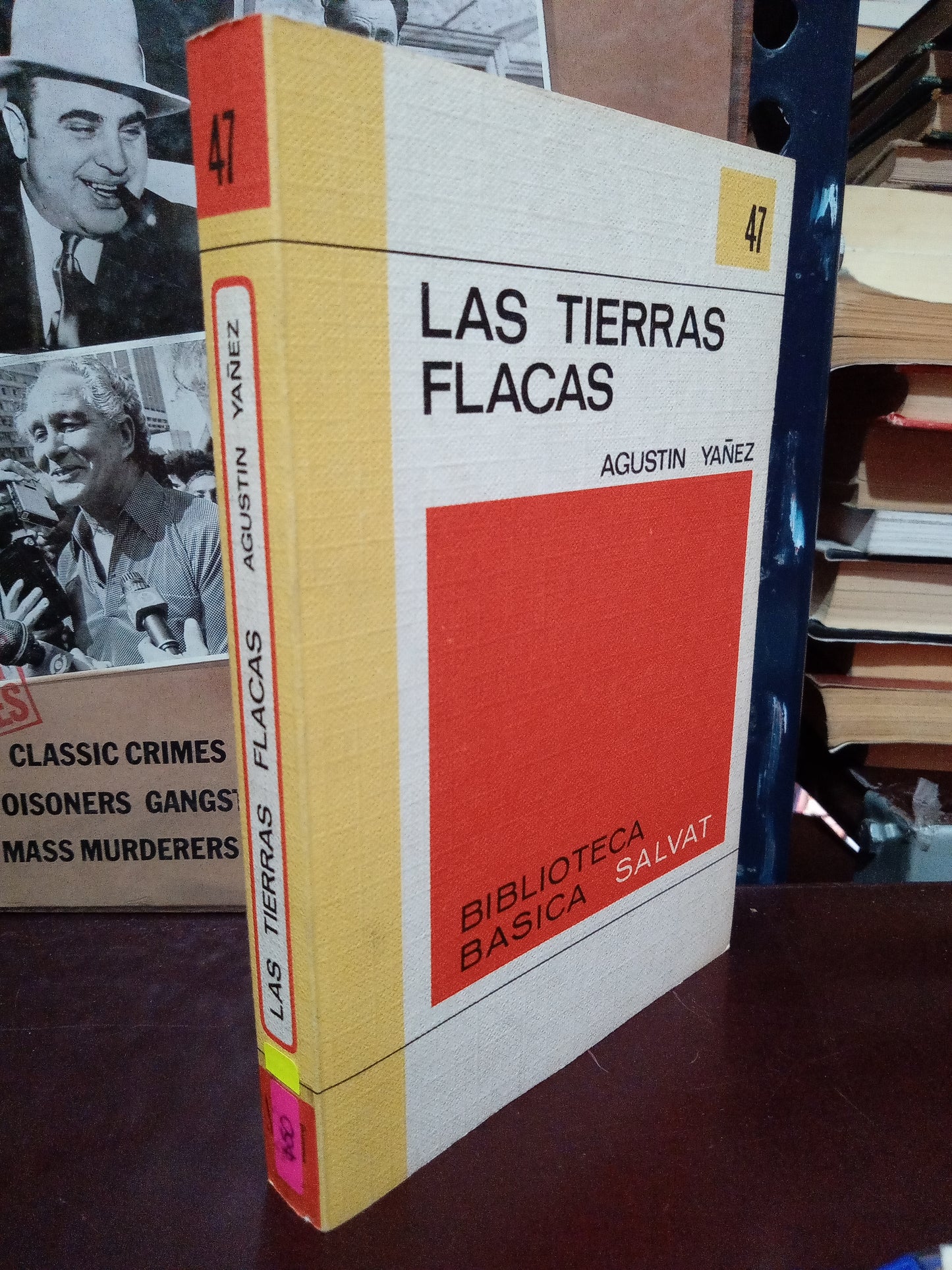 LAS TIERRAS FLACAS AGUSTIN YAÑEZ USADO NOVELA LITERARIO 305