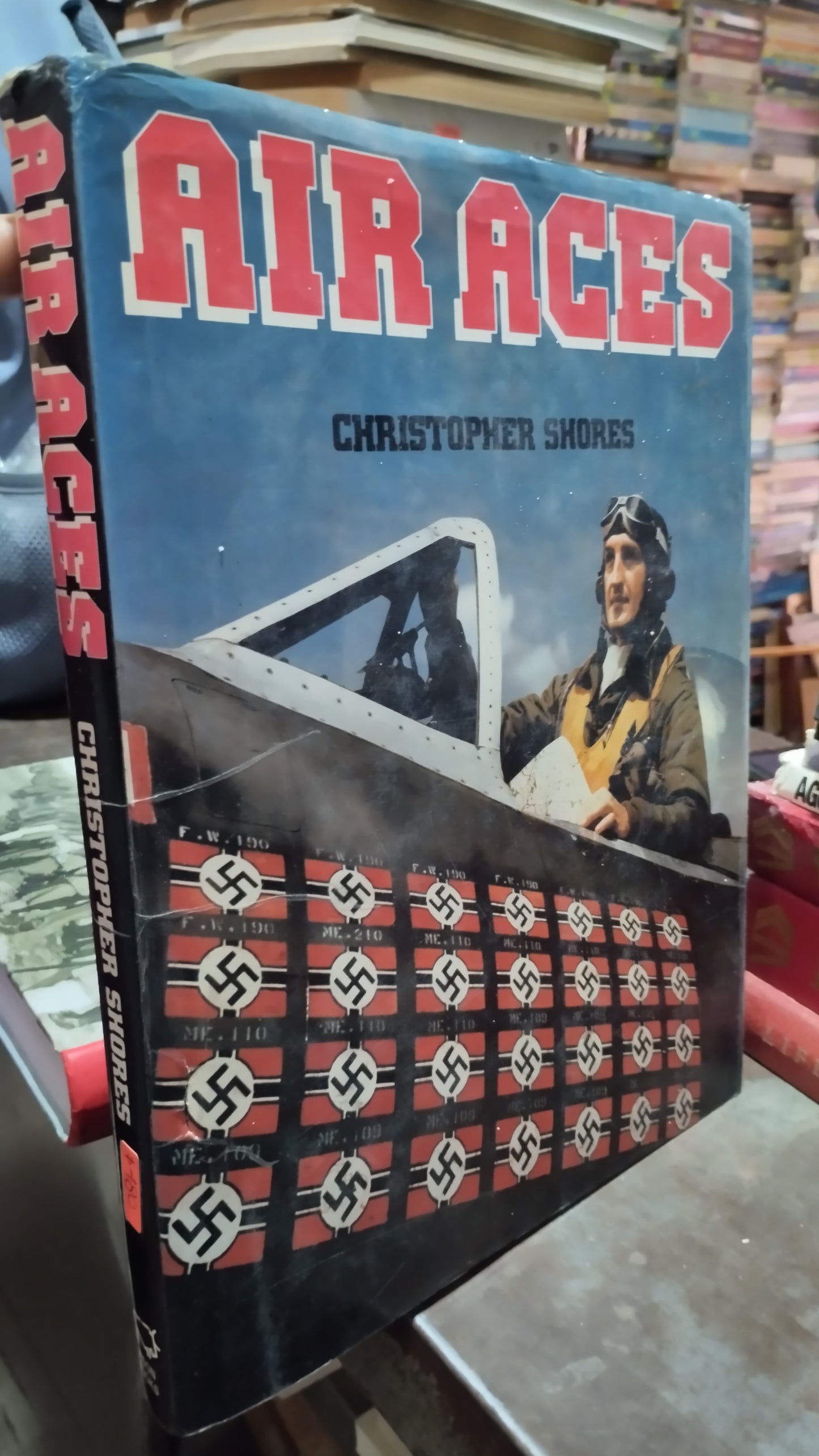 AIR ACES POR CHRISTOPHER SHORES LIBRO USADO HISTORIA ALDAMA
