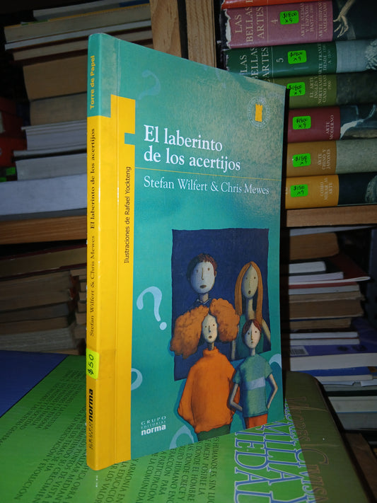 EL LABERINTO DE LOS ACERTIJOS POR STEFAN WILFERT & CHRIS MEWES USADO INFANTIL LITERARIO 207