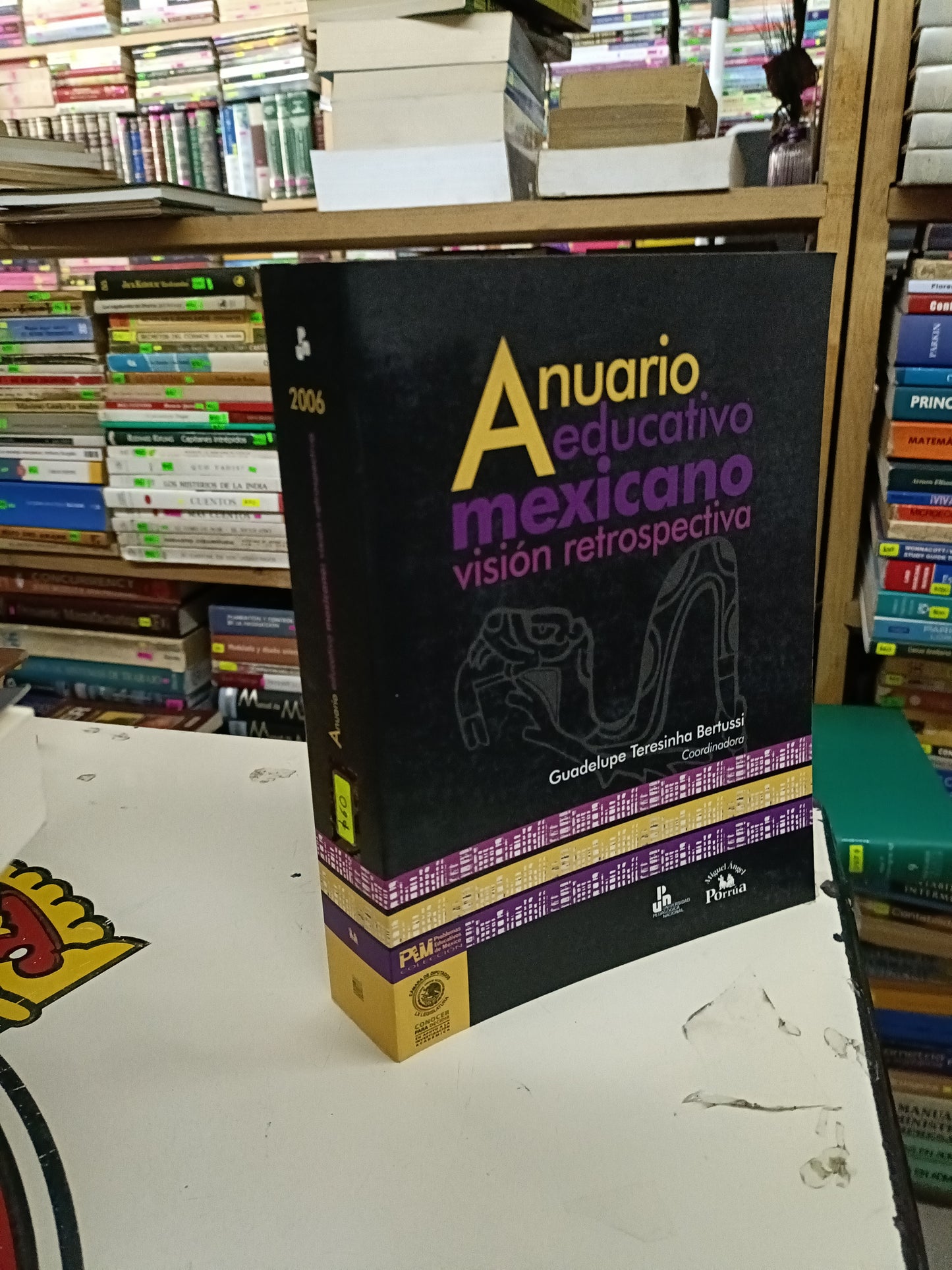 ANUARIO EDUCATIVO MEXICANO VISIÓN RETROSPECTIVA 2006 POR GUADELUPE TERESINHA BERTUSSI USADO EDUCACIÓN LITERARIO 207