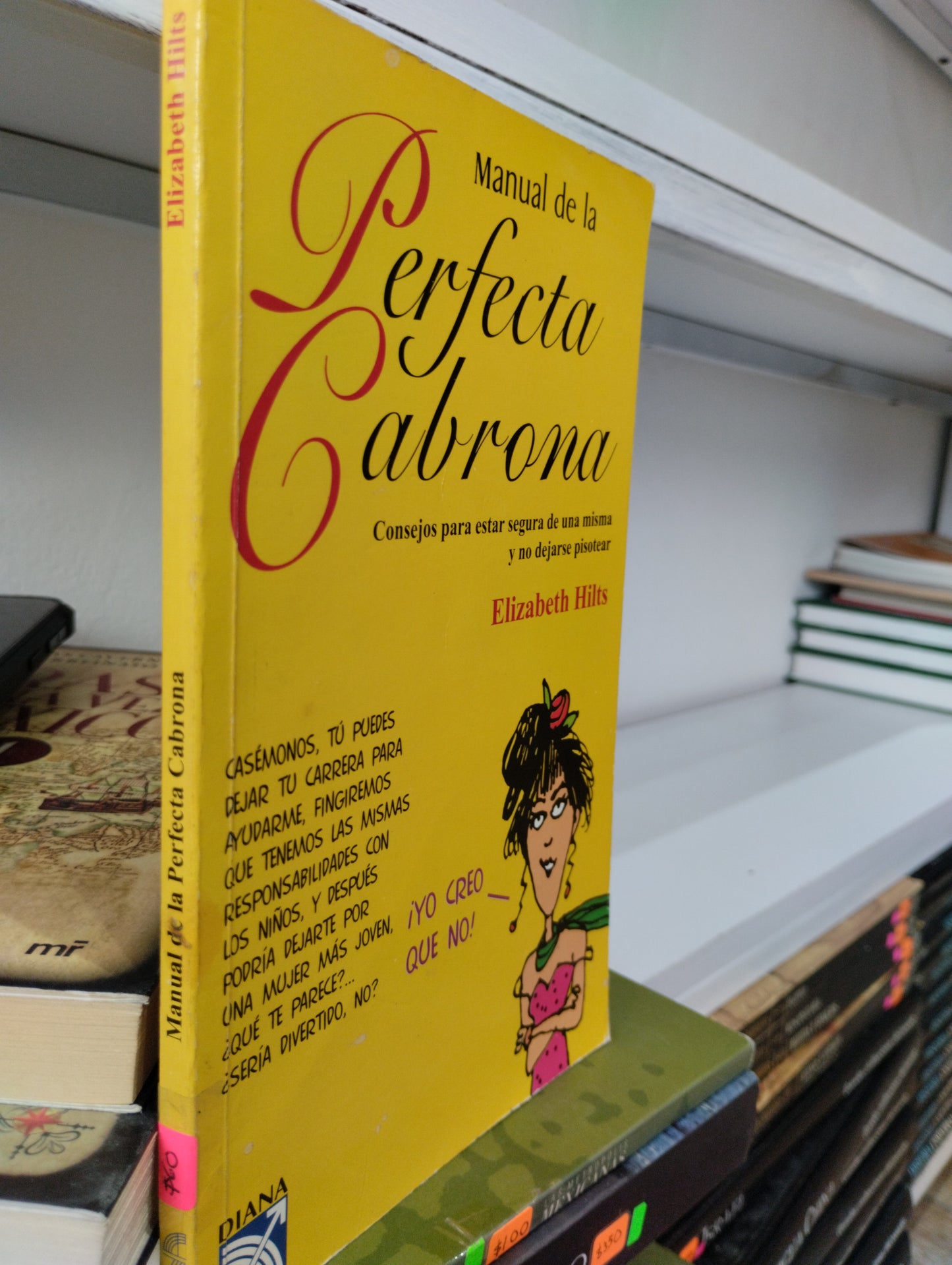 MANUAL DE LA PERFECTA CABRONA ELIZABETH HILTS USADO SUPERACION PERSONAL JUAREZ 515