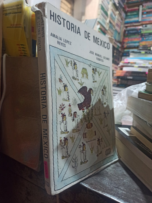 HISTORIA DE MEXICO POR AMALIA LOPEZ REYES USADO HISTORIA ALDAMA