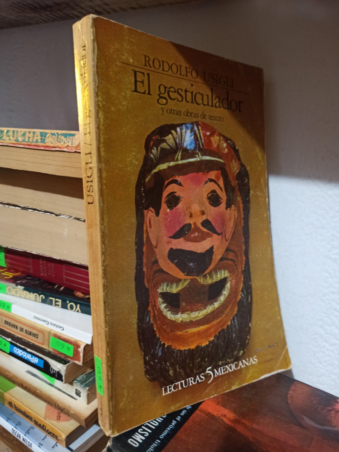 EL GESTICULADOR Y OTRAS OBRAS DE TEATRO POR RODOLFO USIGLI USADO NOVELAS JUÁREZ