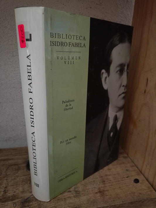 BIBLIOTECA ISIDRO FABELA VOLUMEN VIII USADO HISTORIA LITERARIO 305