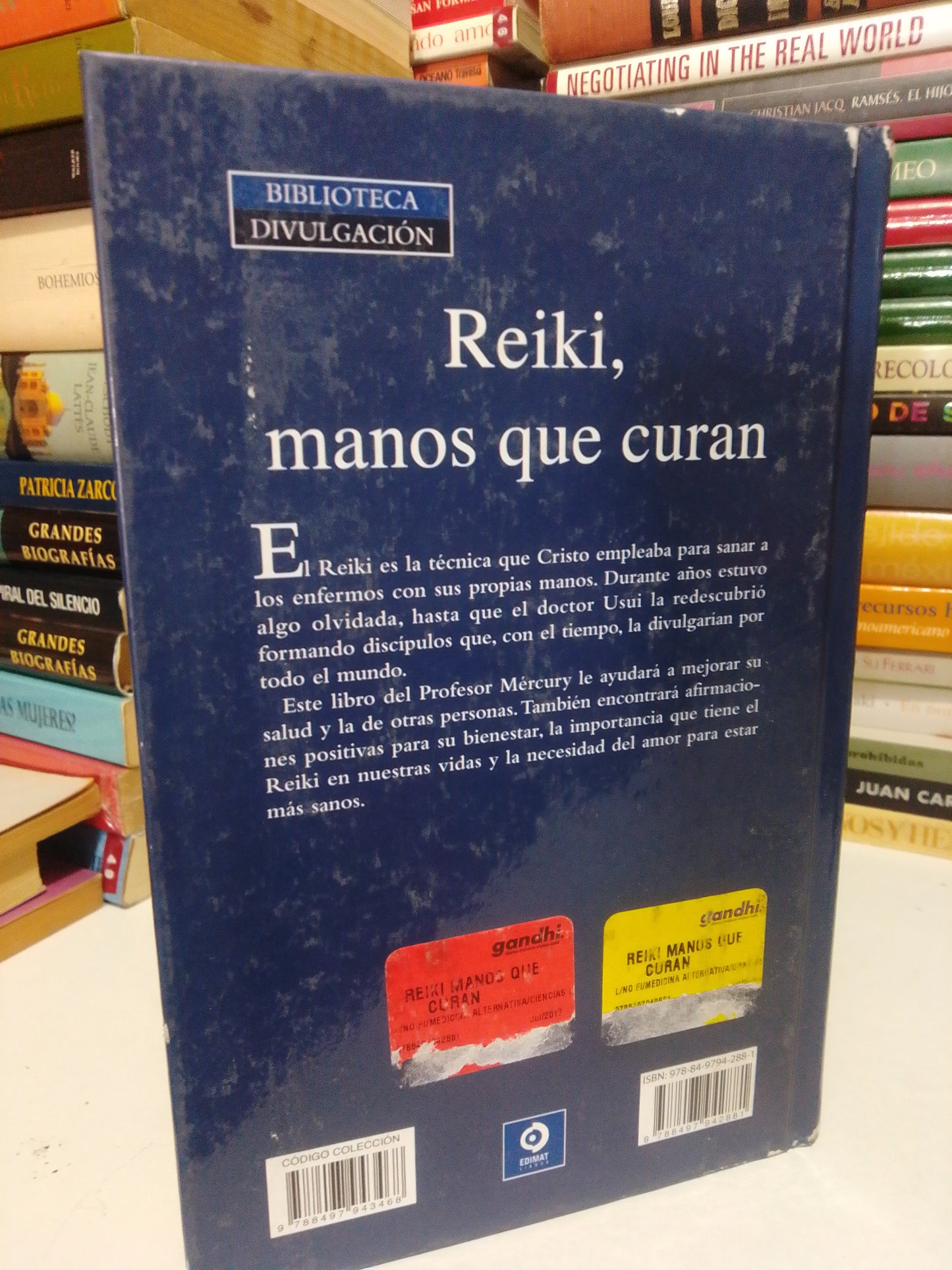 REIKI MANOS QUE CURAN POR EL PROFESOR MERCURY USADO SUP. PERSONAL JUÁREZ