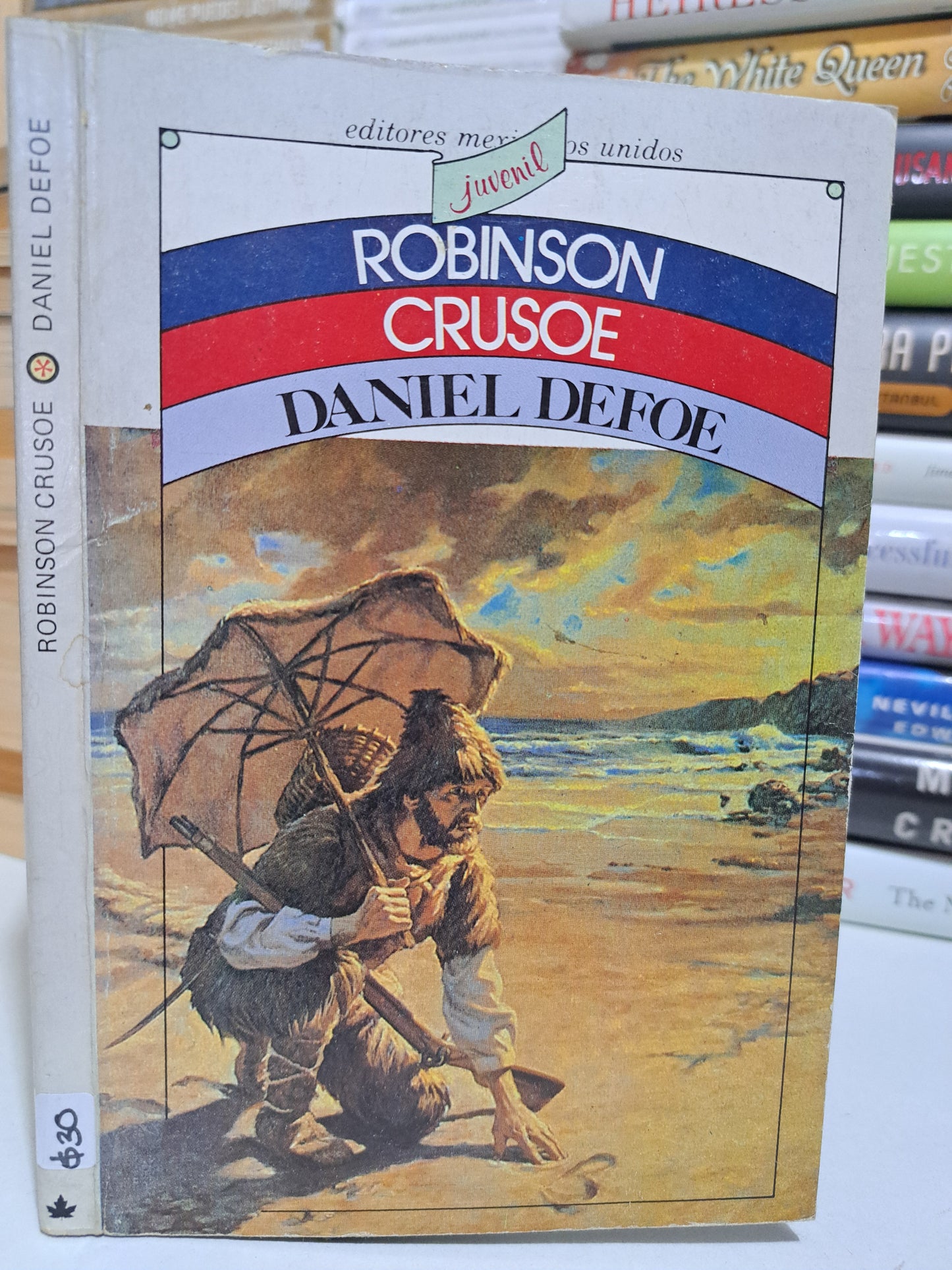 DANIEL DEFOE ROBINSON CRUSOE USADO NOVELA JUÁREZ