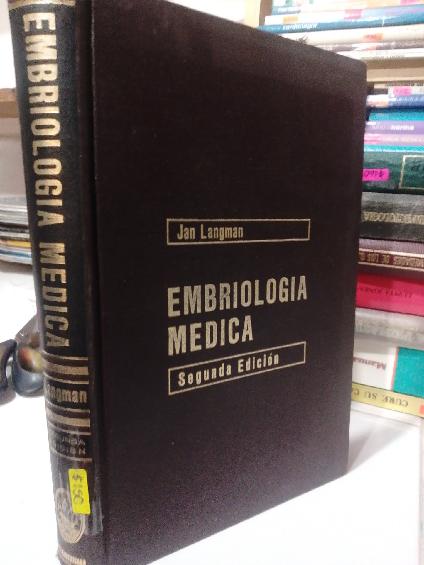 EMBRIOLOGIA MEDICA POR JAN LANGMAN USADO SALUD JUAREZ