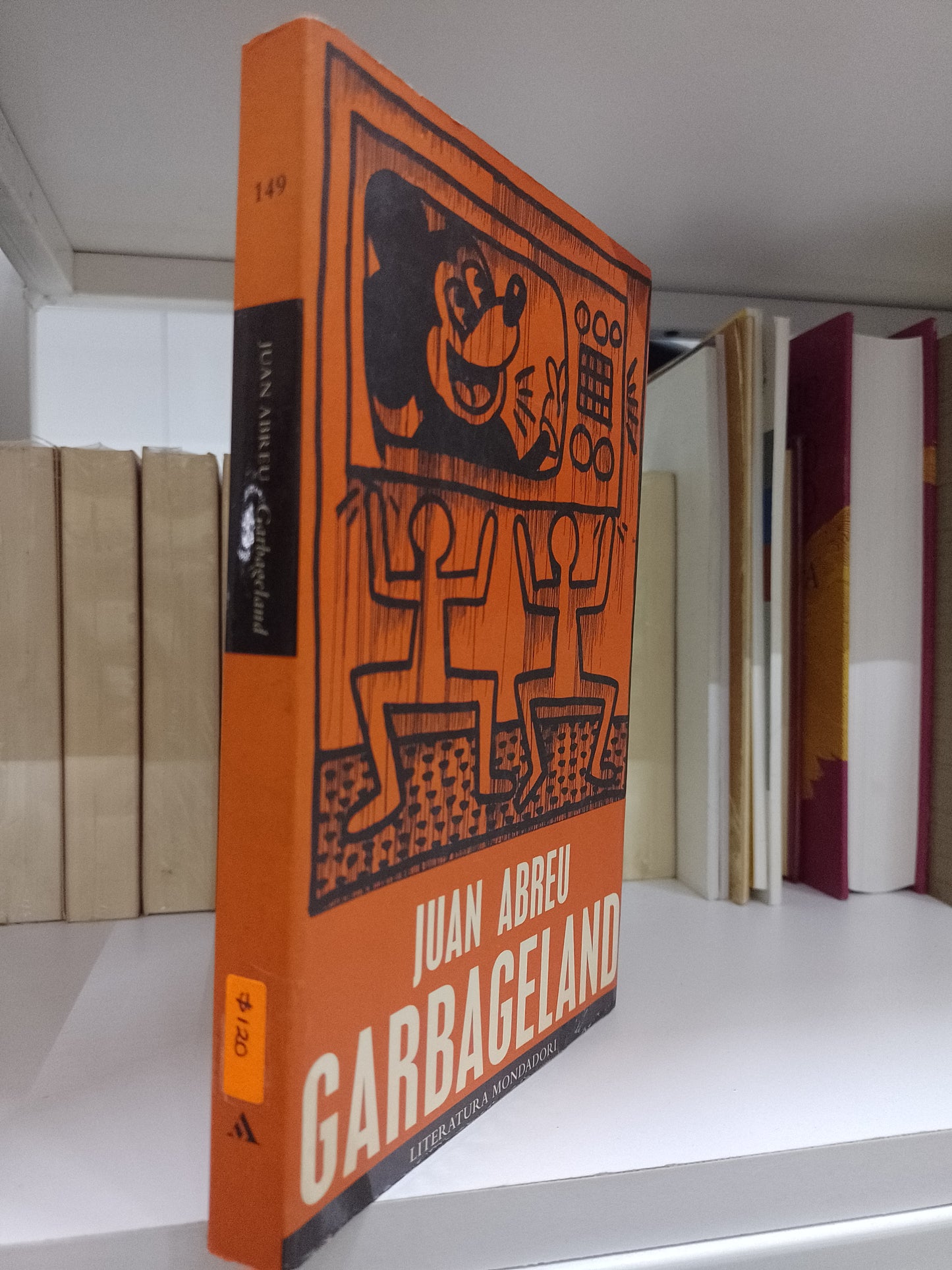 GARBAGELAND POR JUAN ABREU USADO NOVELA JUAREZ 515