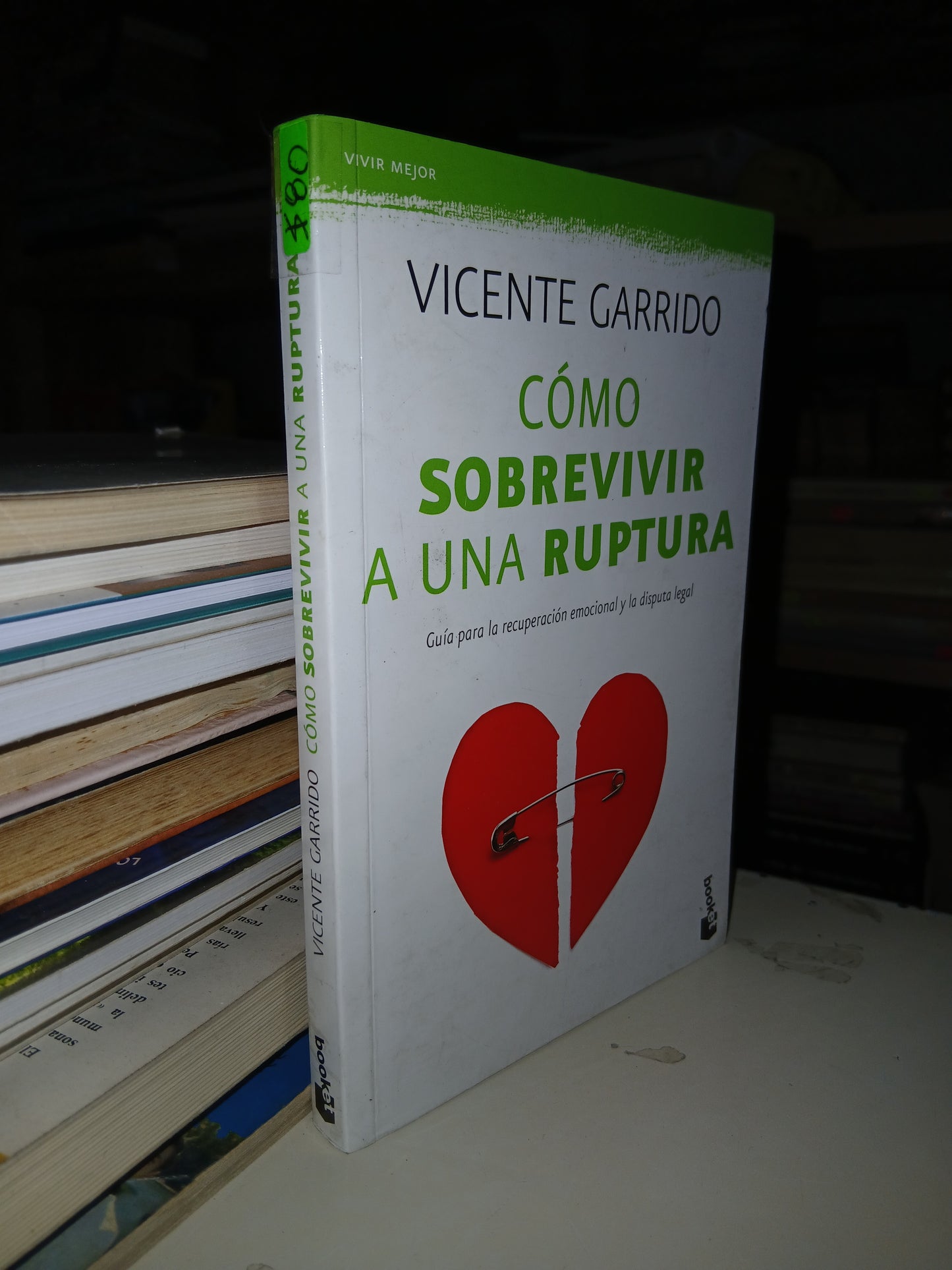 CÓMO SOBREVIVIR A UNA RUPTURA POR VICENTE GARRIDO USADO SUPERACIÓN PERSONAL LITERARIO 207