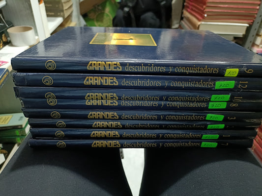 GRANDES DESCUBRIDORES Y CONQUISTADORES POR UTEHA  ($50C/U) USADOS HISTORIA JUAREZ