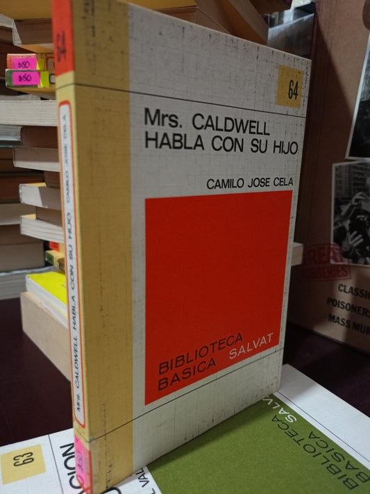 MRS. CALDWELL HABLA CON SU HIJO CAMILO JOSE CELA USADO NOVELA LITERARIO 305