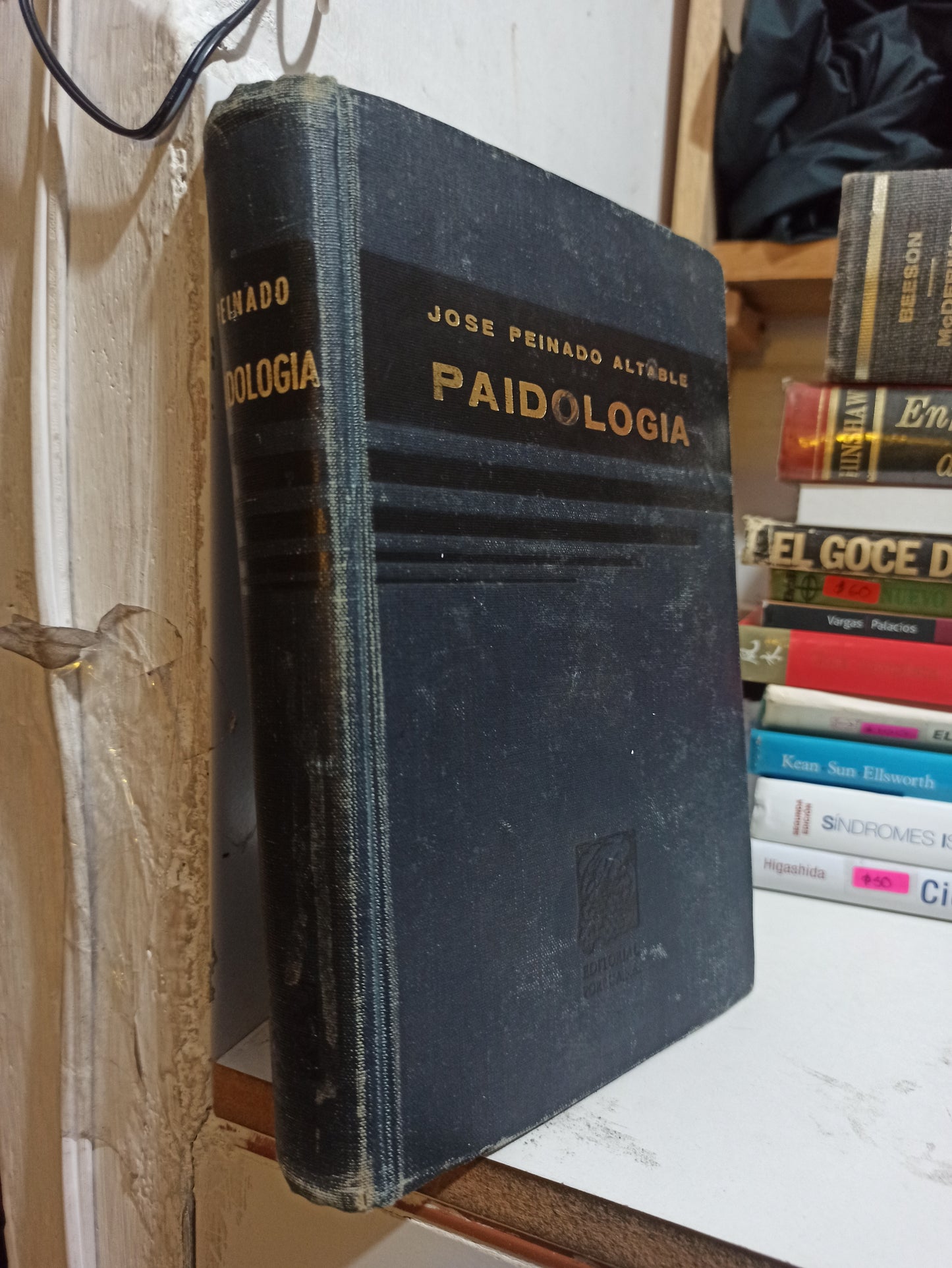 PAIDOLOGIA POR JOSE PEINADO ALTABLE USADO SALUD JUÁREZ