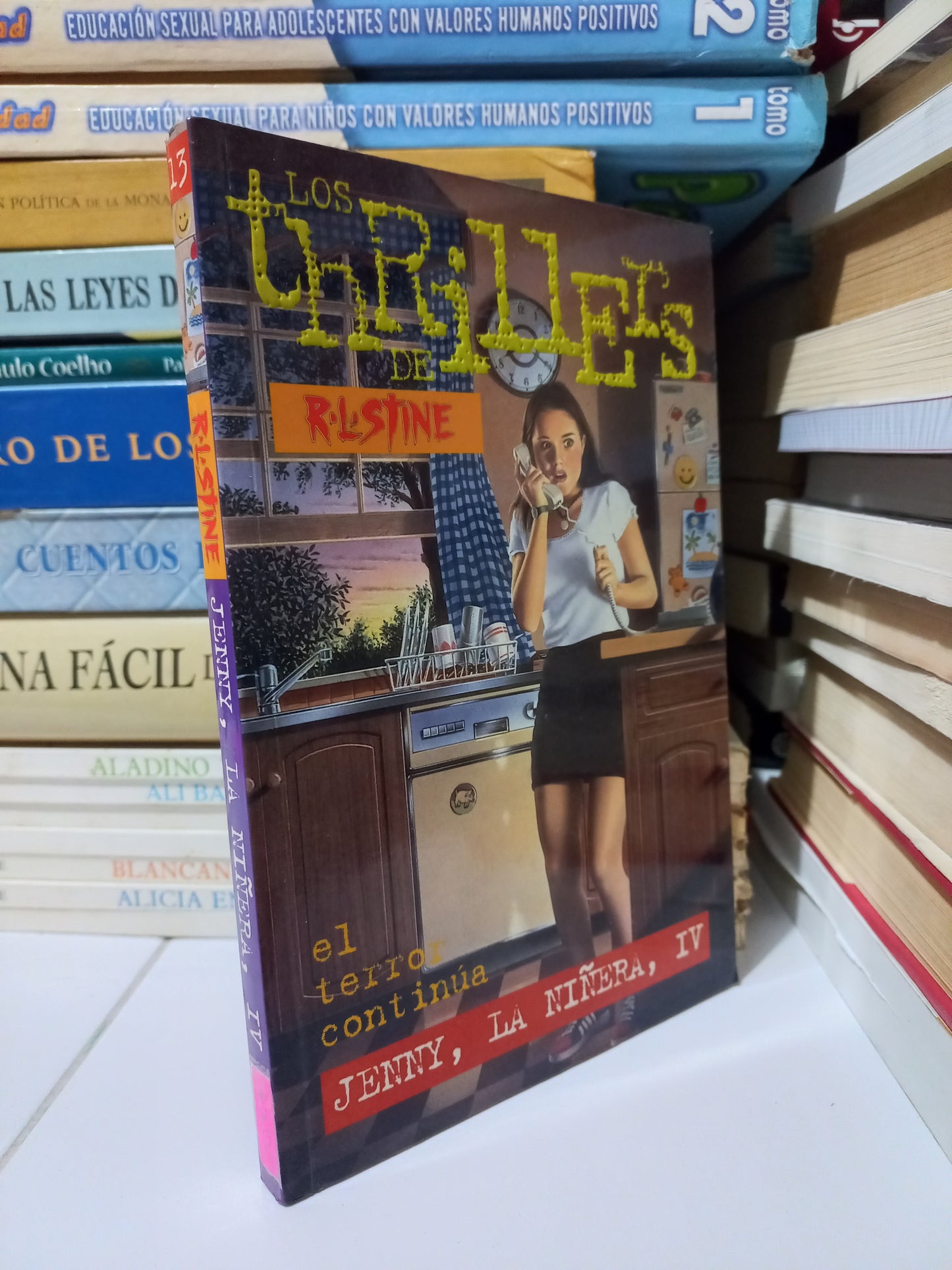 JENNY, LA NIÑERA IV POR R.L. STINE USADO NOVELA JUÁREZ