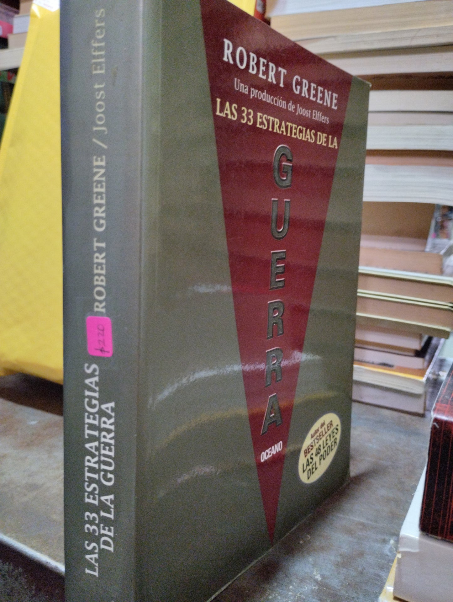 LAS 33 ESTRATEGIAS DE LA GUERRA POR ROBERT GREENE USADO SUPERACION PERSONAL ALDAMA