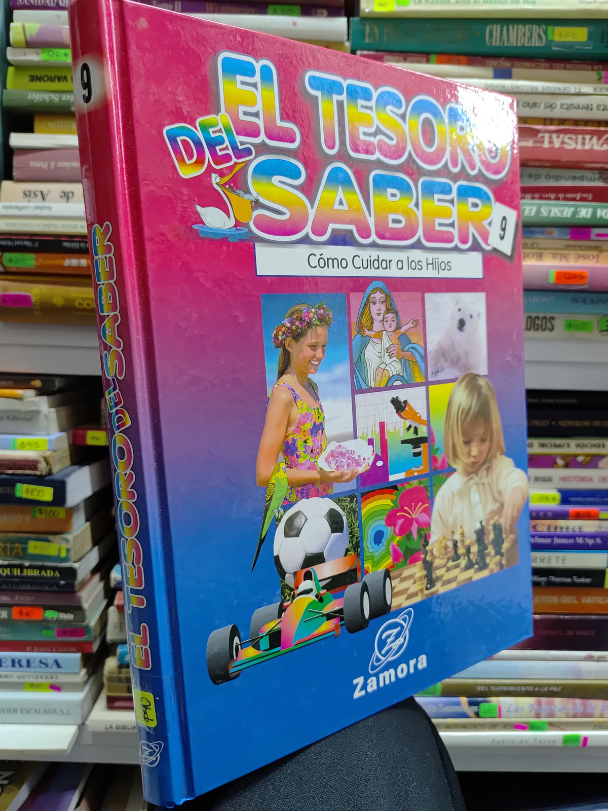 EL TESORO DEL SABER 9 POR EDITORIAL ZAMORA USADO PSICOLOGIA JUAREZ 507