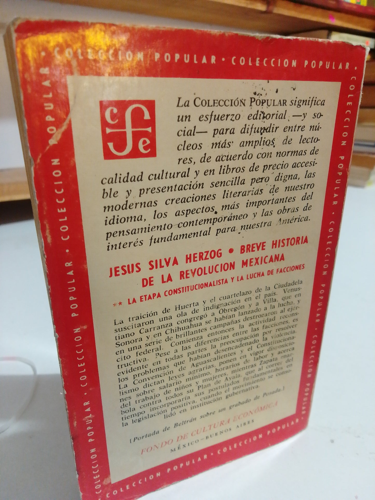 BREVE HISTORIA DE LA REVOLUCION MEXICANA 2 POR JESUS SILVA HERZOG USADO HISTORIA JUÁREZ