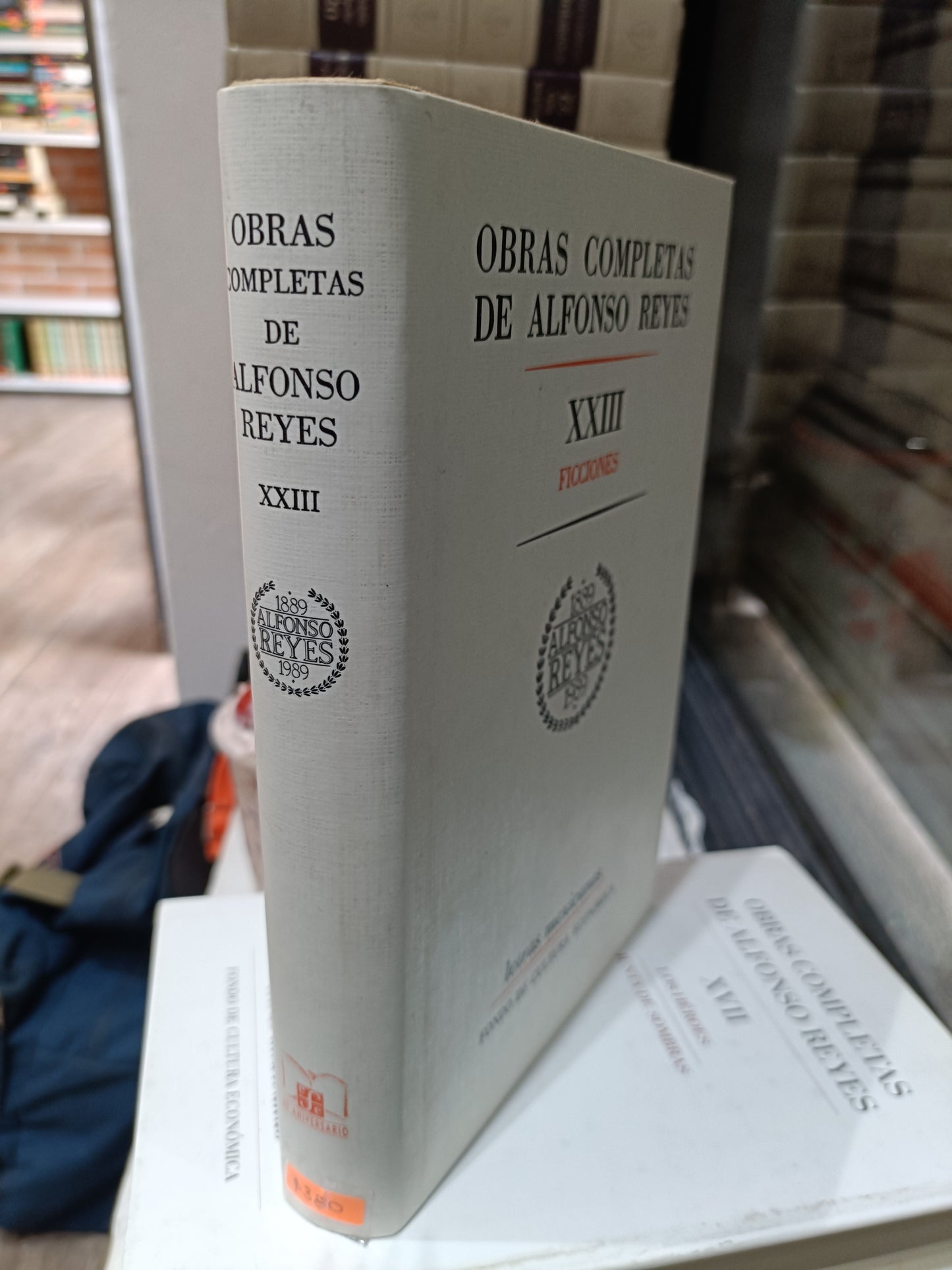 OBRAS COMPLETAS DE ALFONSO REYES XXIII FICCIONES USADOS NOVELAS JUAREZ 515