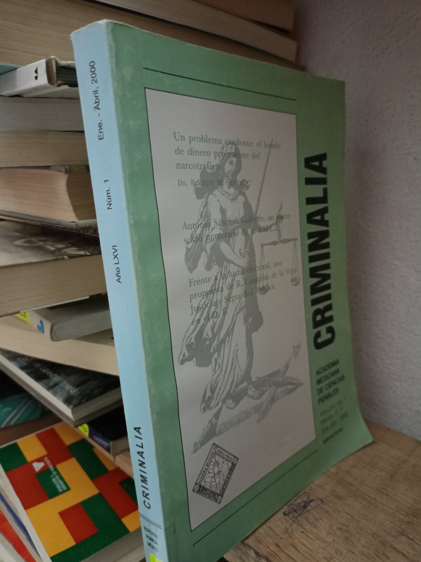 CRIMINALIA NUM 1 USADO DERECHO LITERARIO 305