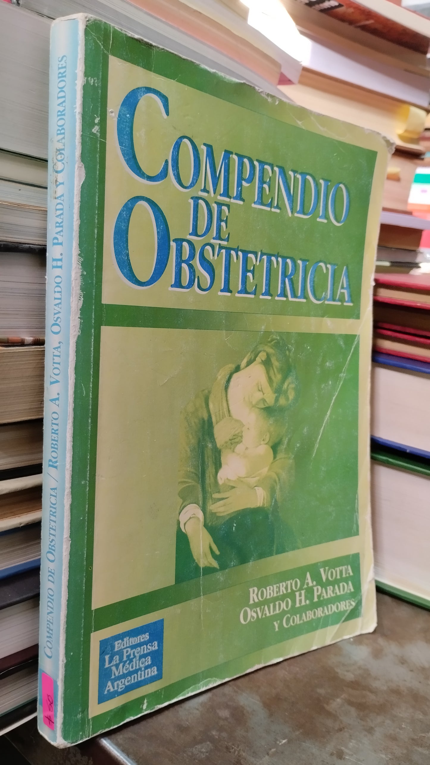 COMPENDIO DE OBSTETRICIA POR ROBERTO A VOTTA LIBRO USADO SALUD ALDAMA