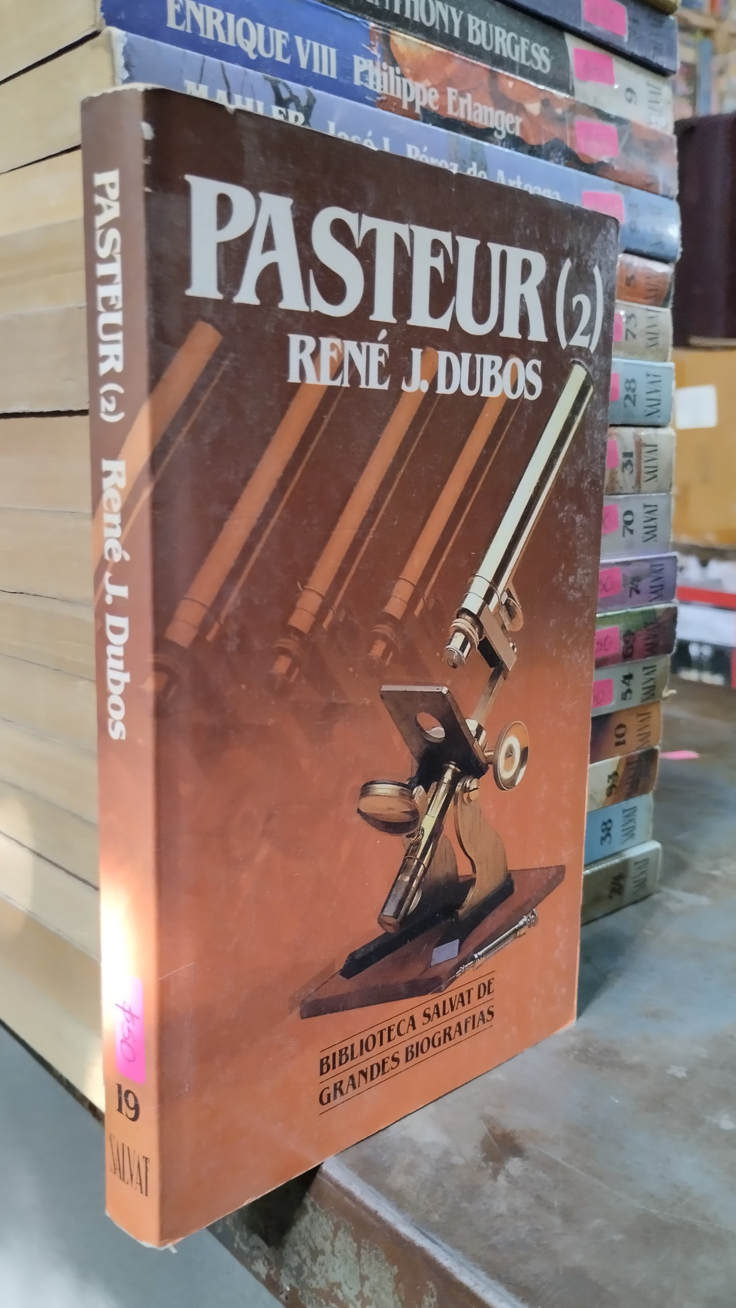 PASTEUR 2 POR RENE J DUBOS LIBRO USADO HISTORIA ALDAMA
