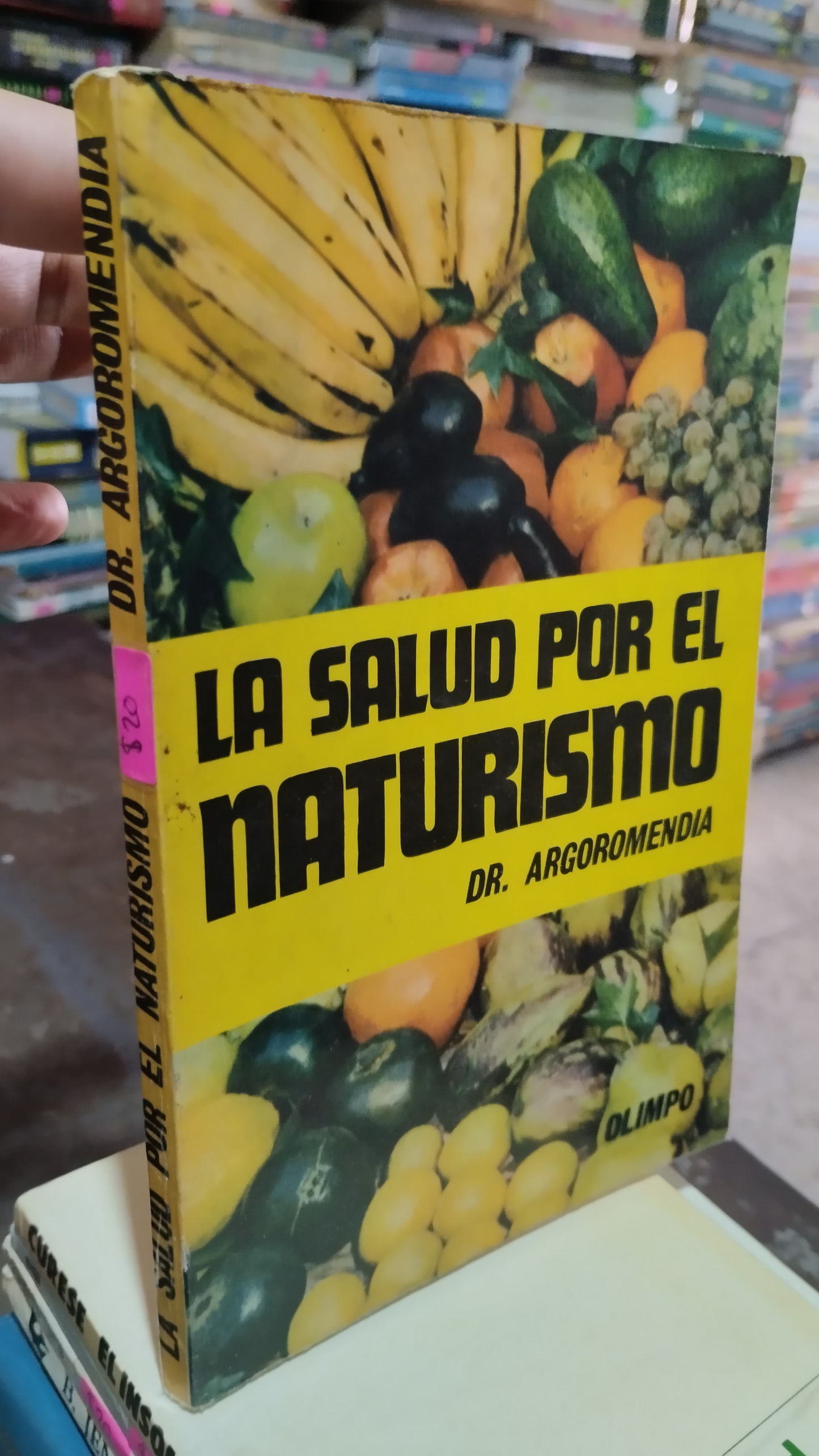 LA SALUD POR EL NATURALISMO POR ARGOROMENDIA LIBRO USADO SALUD ALDAMA