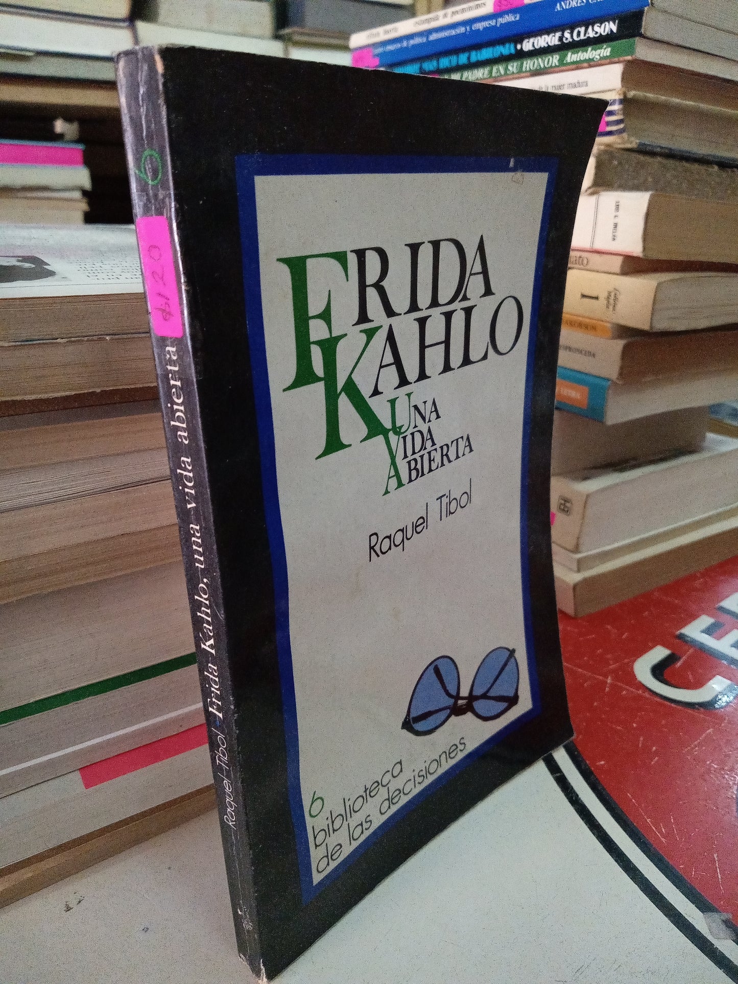 FRIDA KAHLO UNA VIDA ABIERTA POR RAQUEL TIBOL USADO HISTORIAS LITERARIO 207