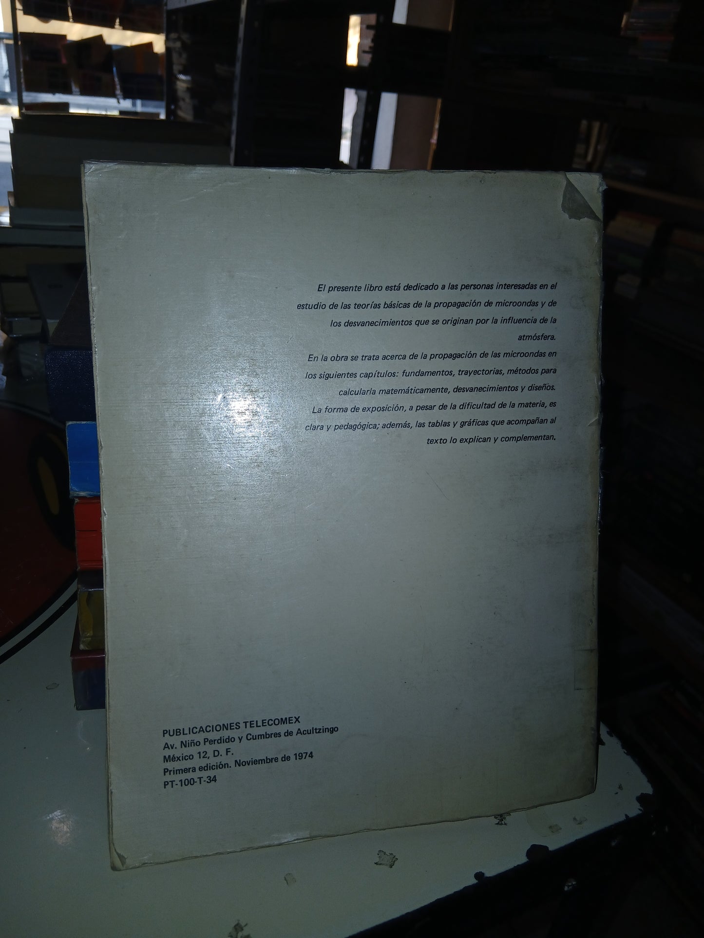 FUNDAMENTOS DE PROPAGACIÓN DE MICROONDAS POR NOBORU YAMANE USADO ELECTRÓNICA LITERARIO 207